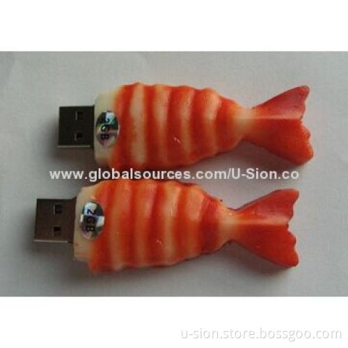 Cartoon USB Flash Drives with play Function, Anti-shock and Moisture-resistant